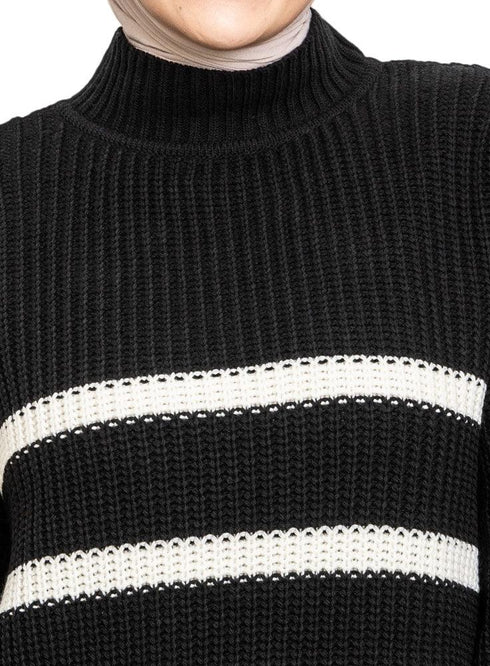 Black S - W Pullover - Khotwh